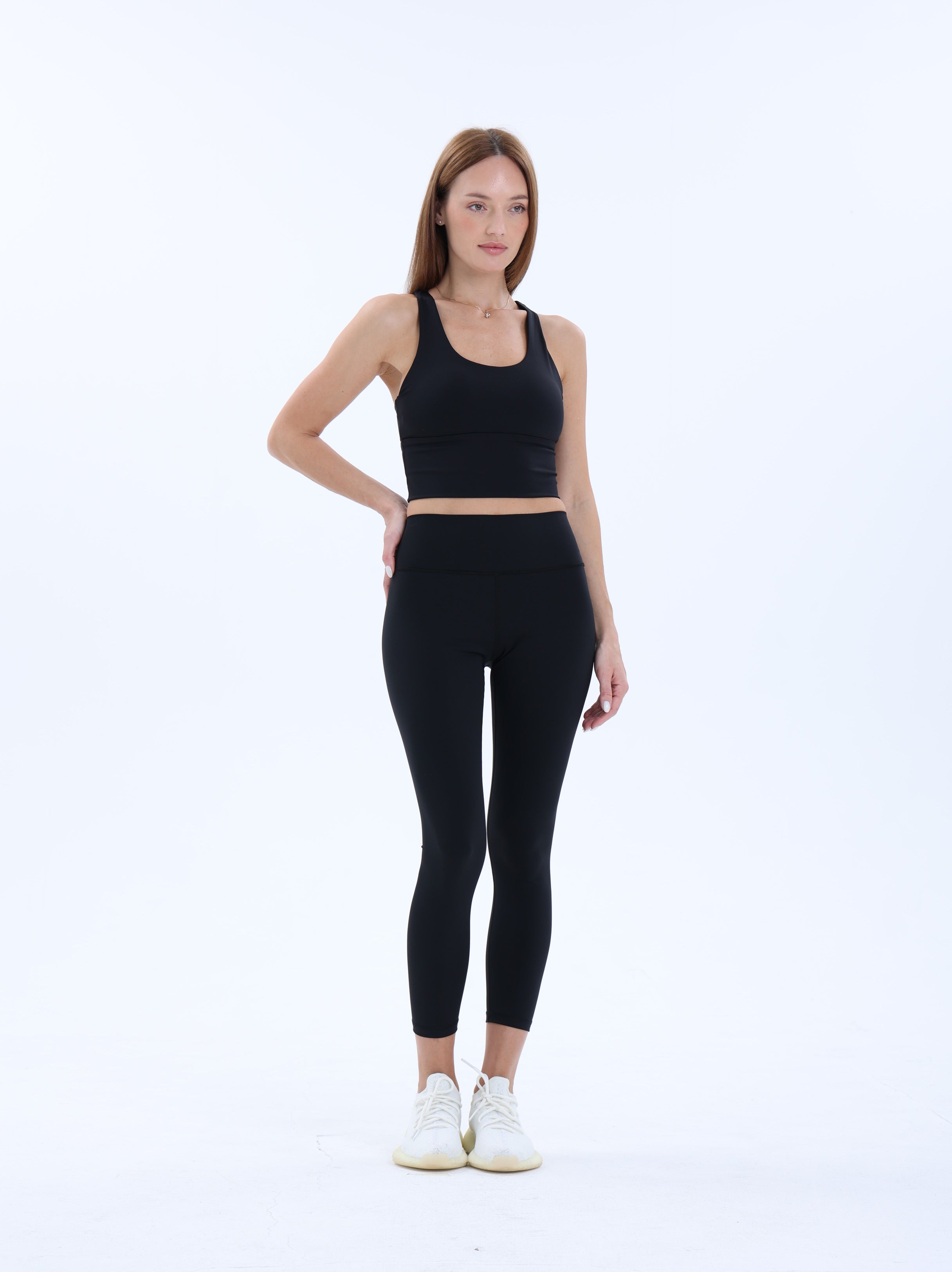 Essential High Rise Leggings, Black