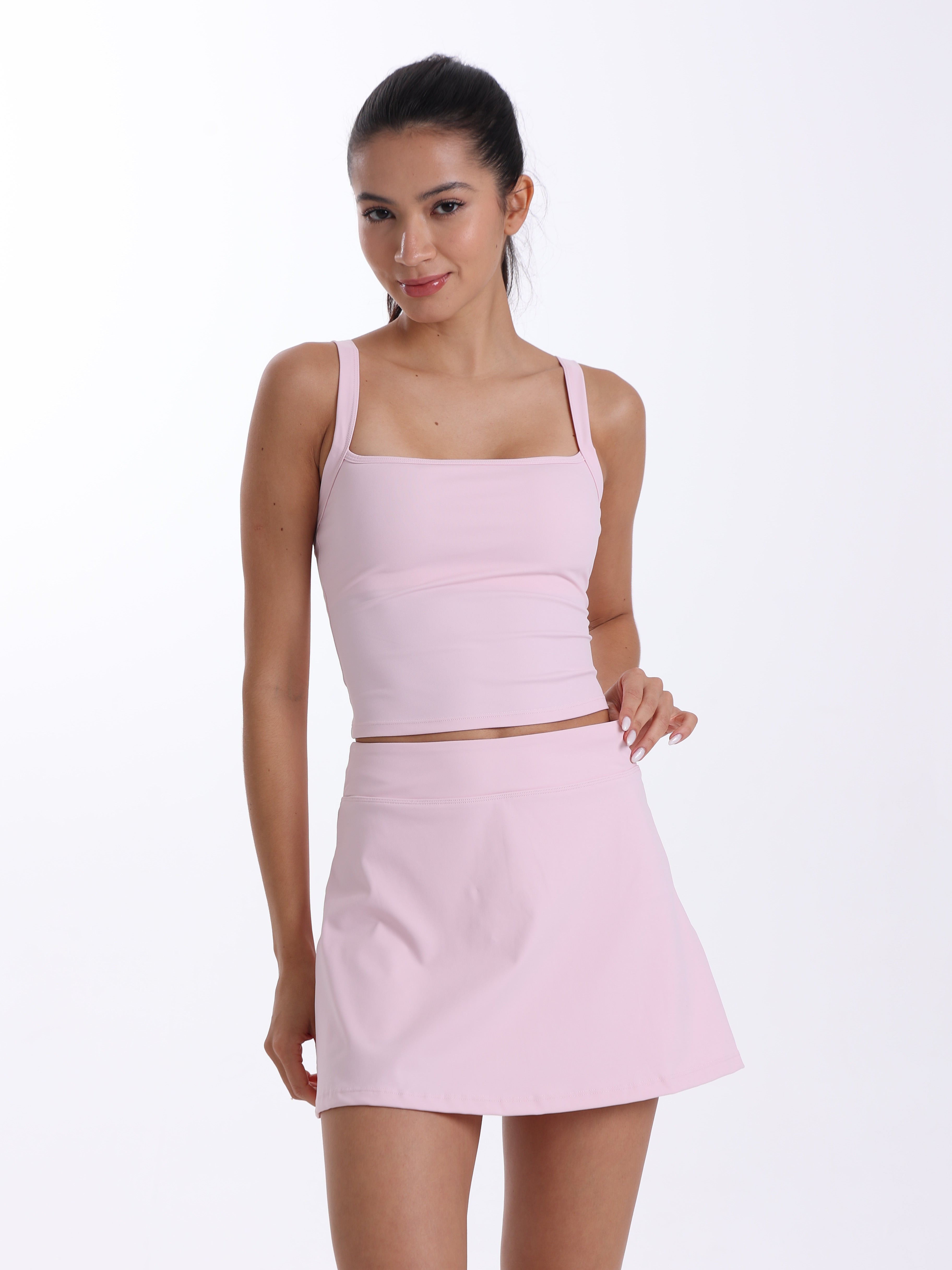 Ace Ruffle Skirt, Pink