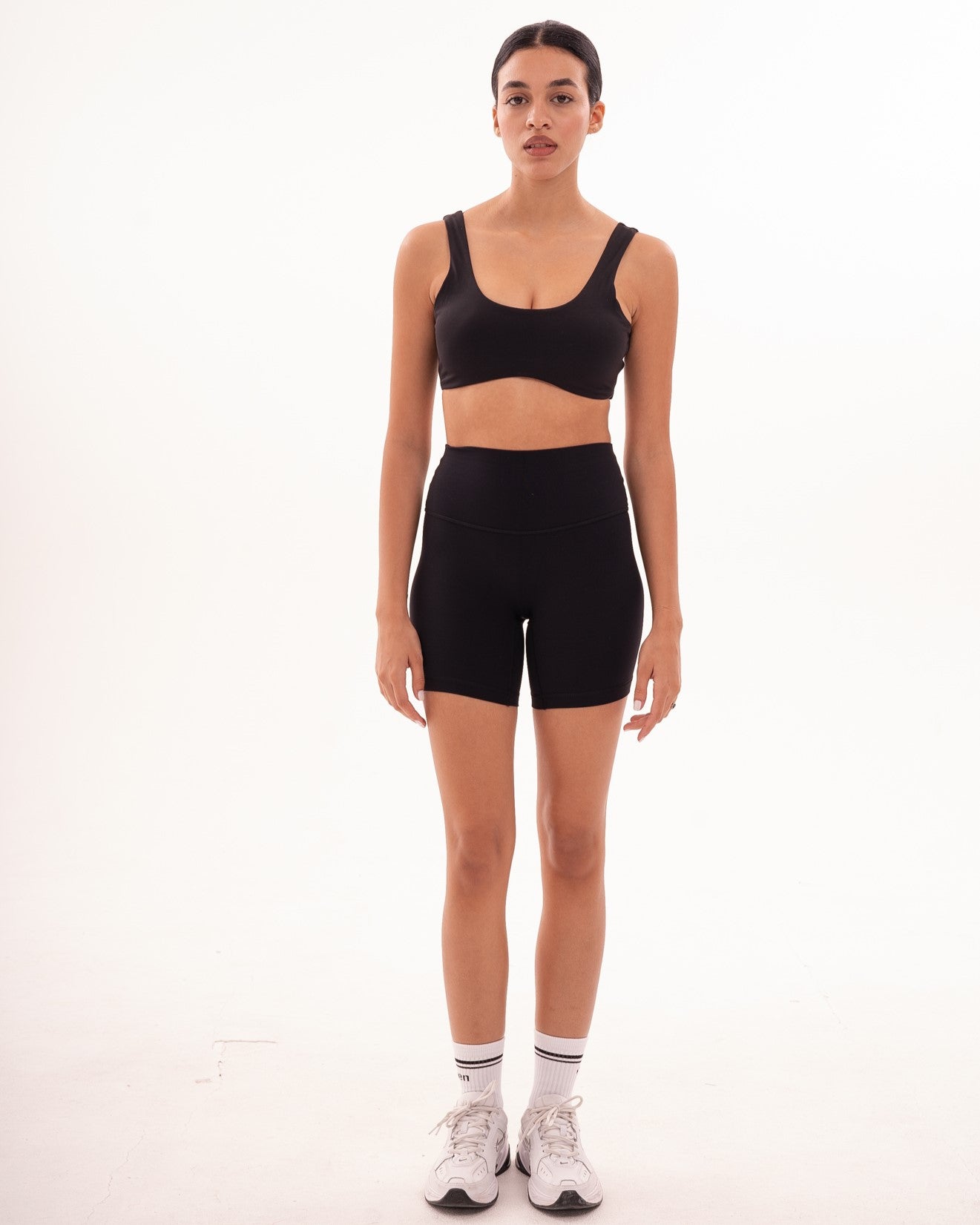Crop Shorts, Black