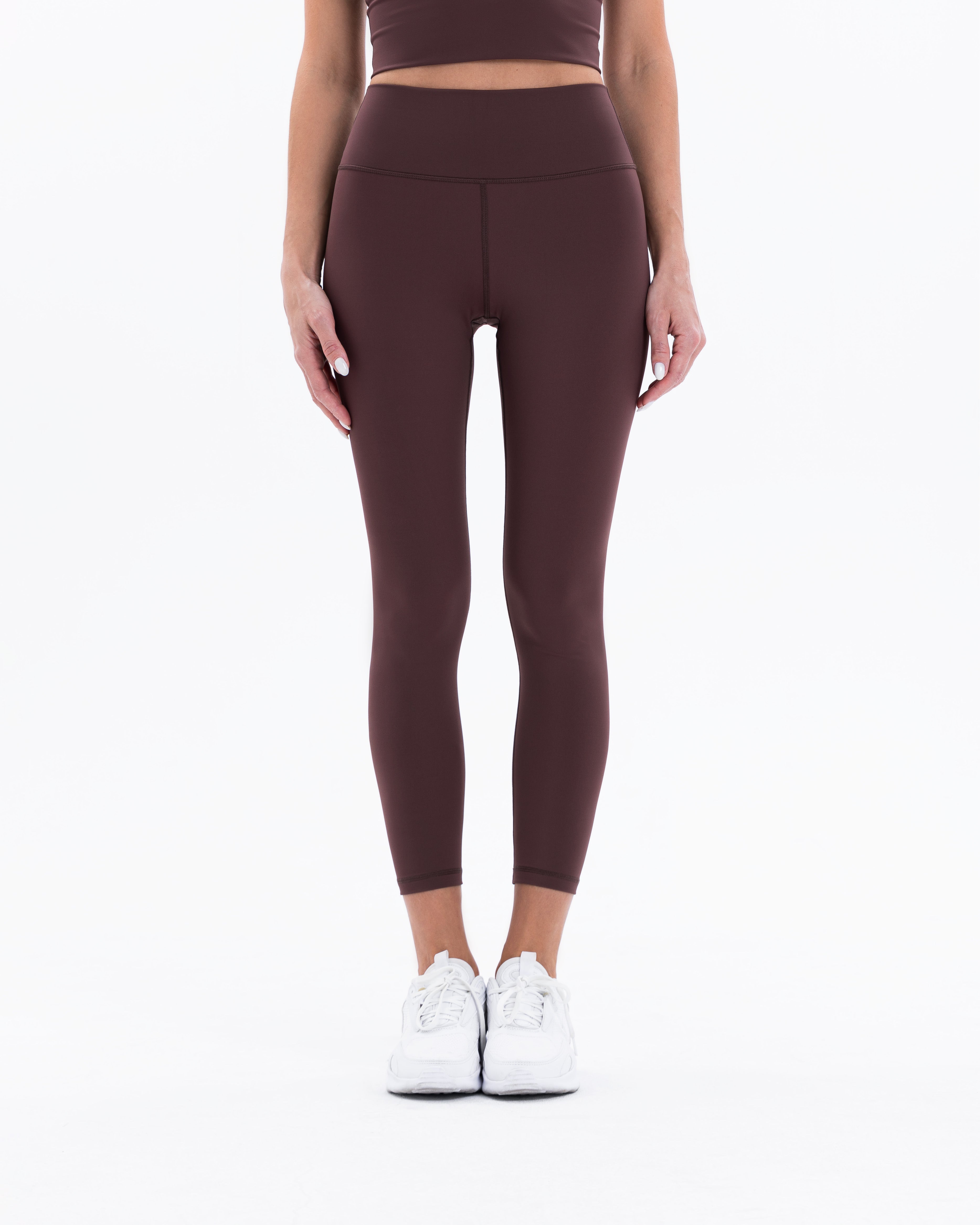 Essential High Rise Leggings, Cinnamon