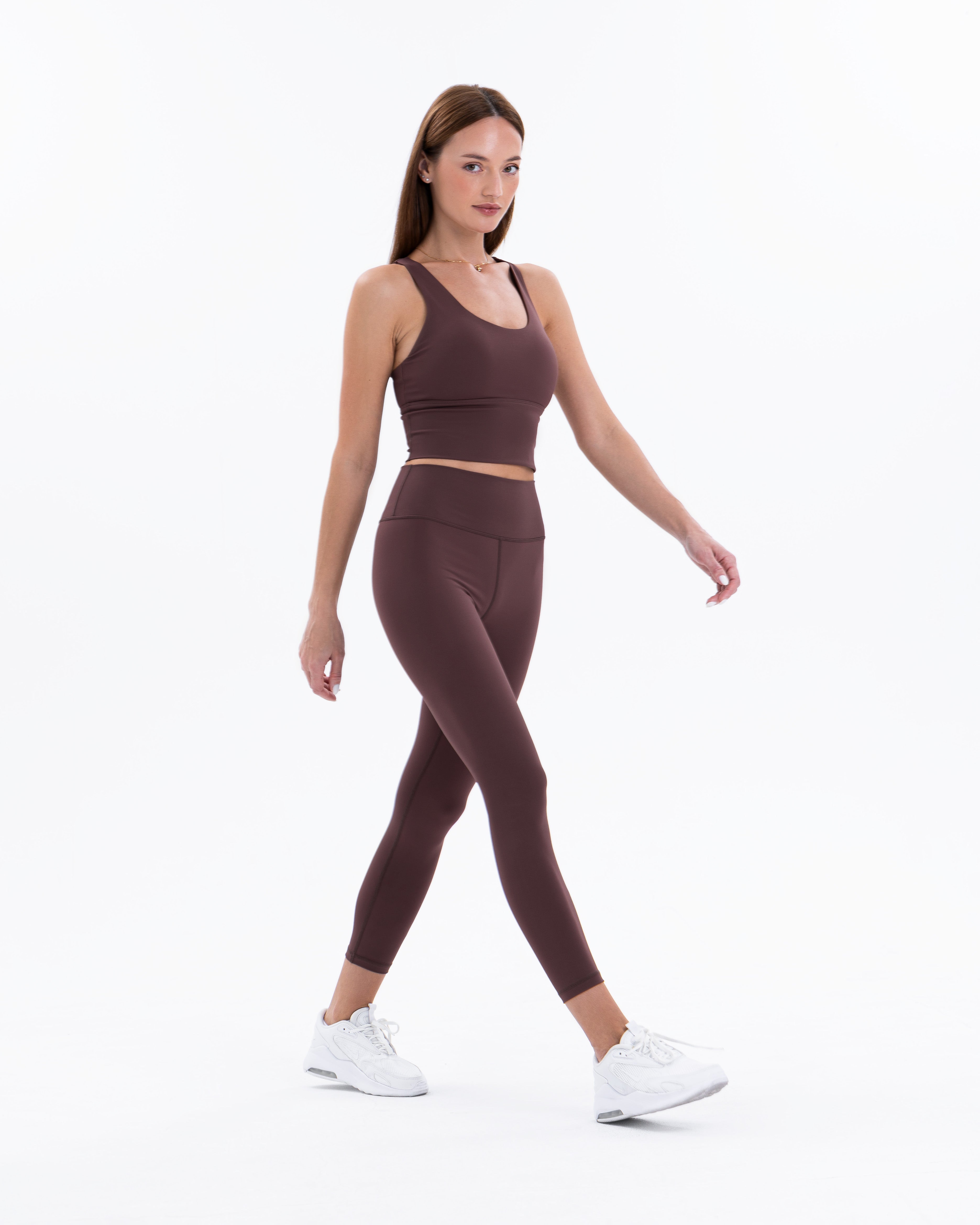 Essential High Rise Leggings, Cinnamon