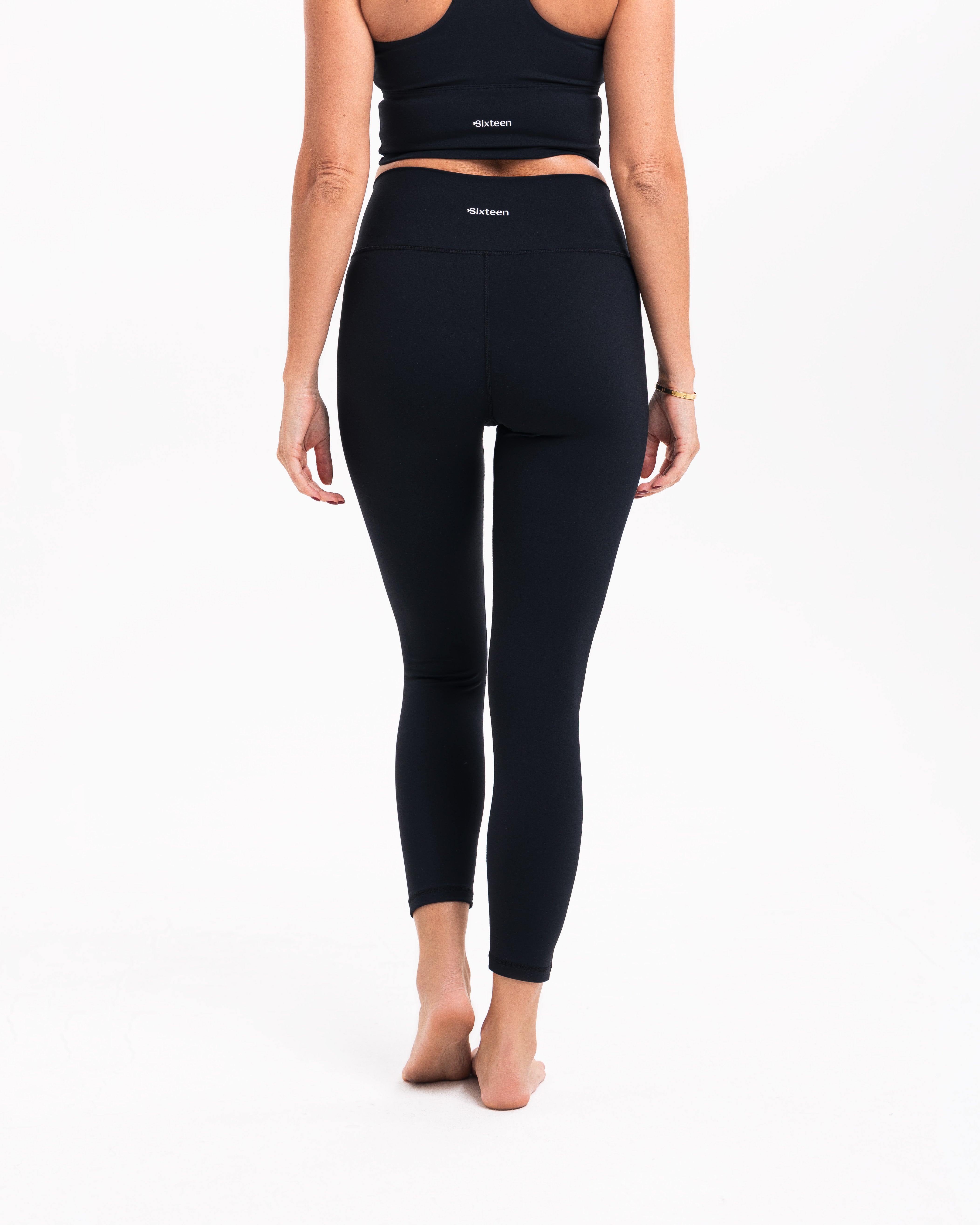 Essential High Rise Leggings, Black