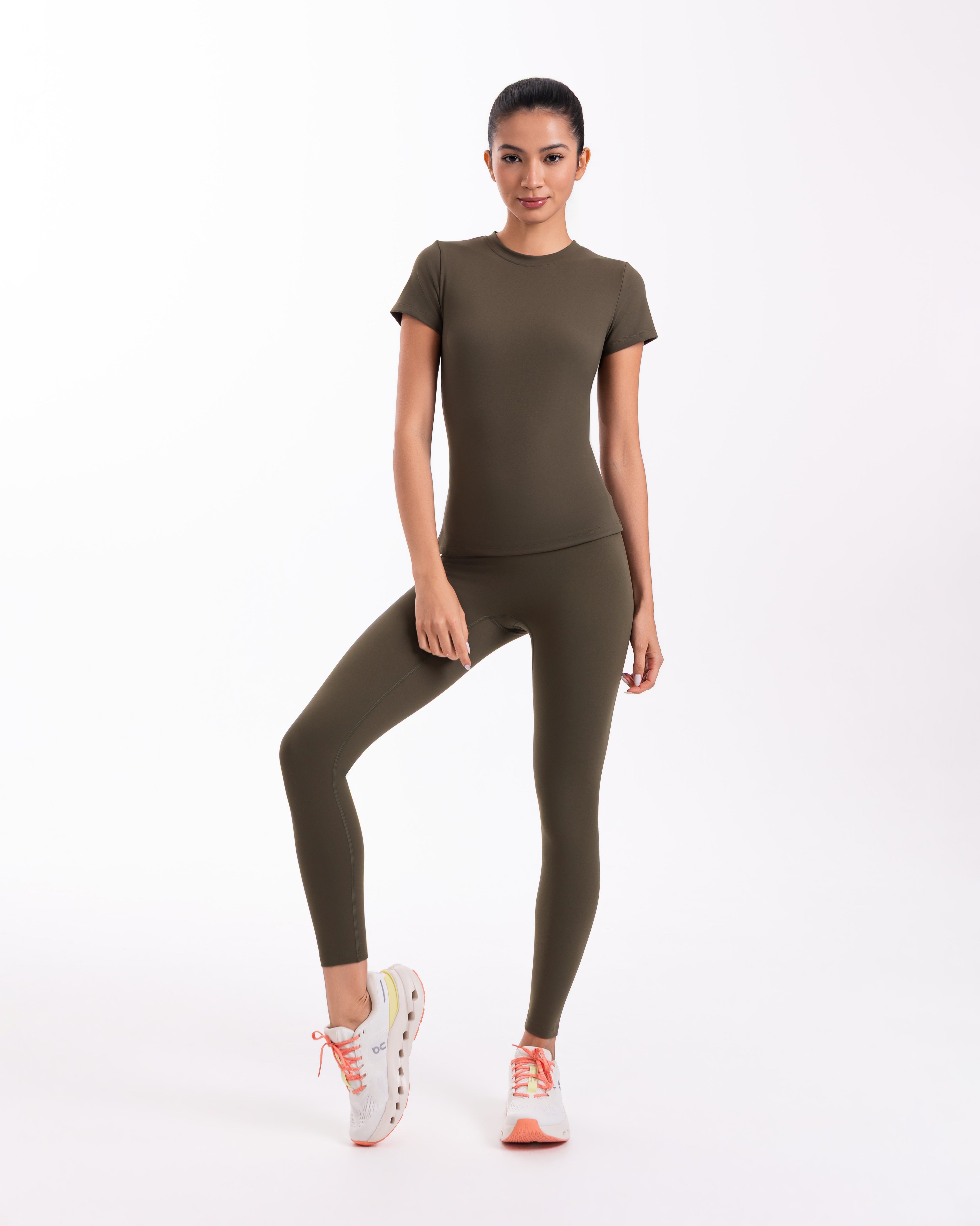 Cloud Leggings, Khaki