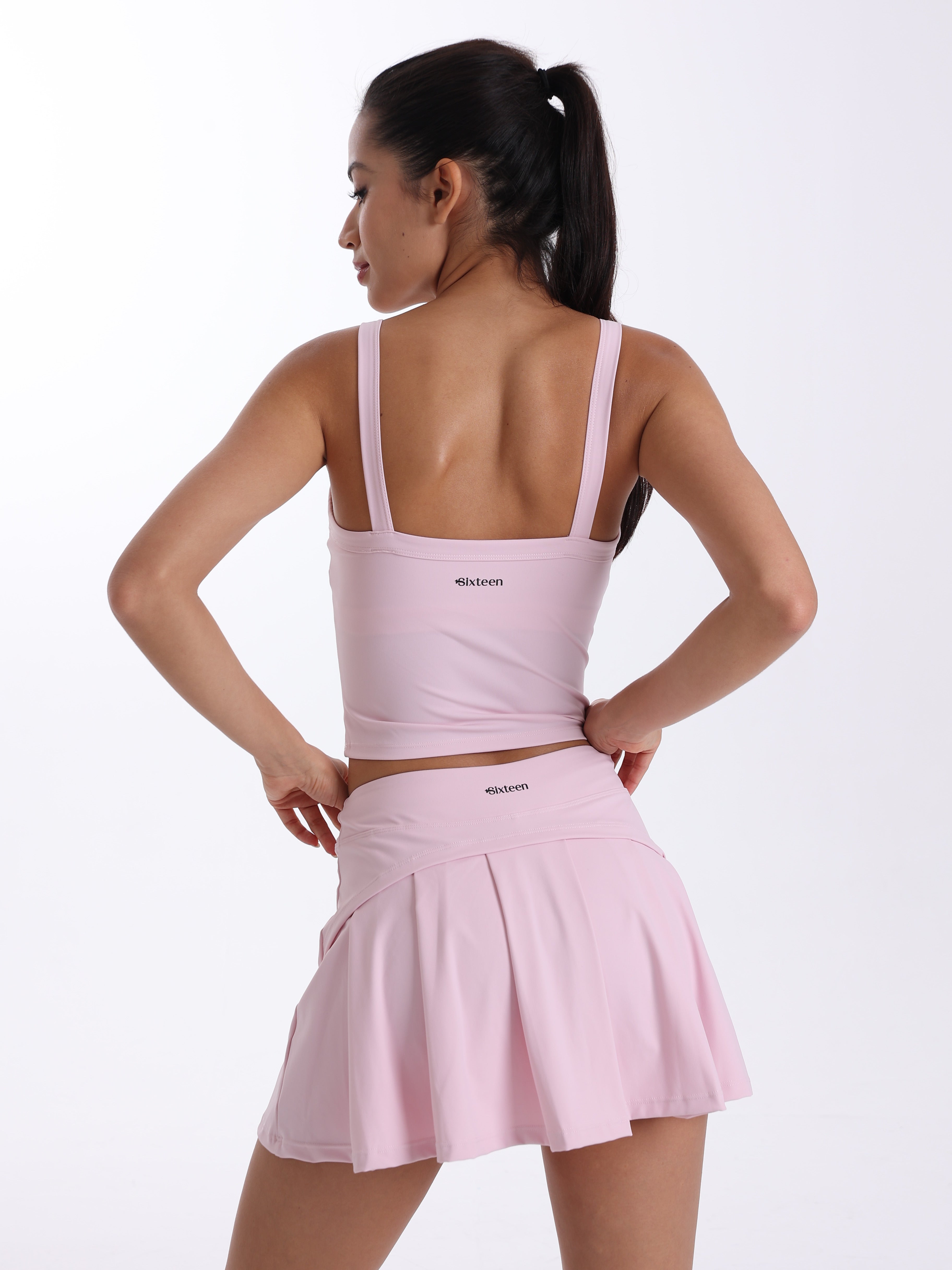 Ace Ruffle Skirt, Pink