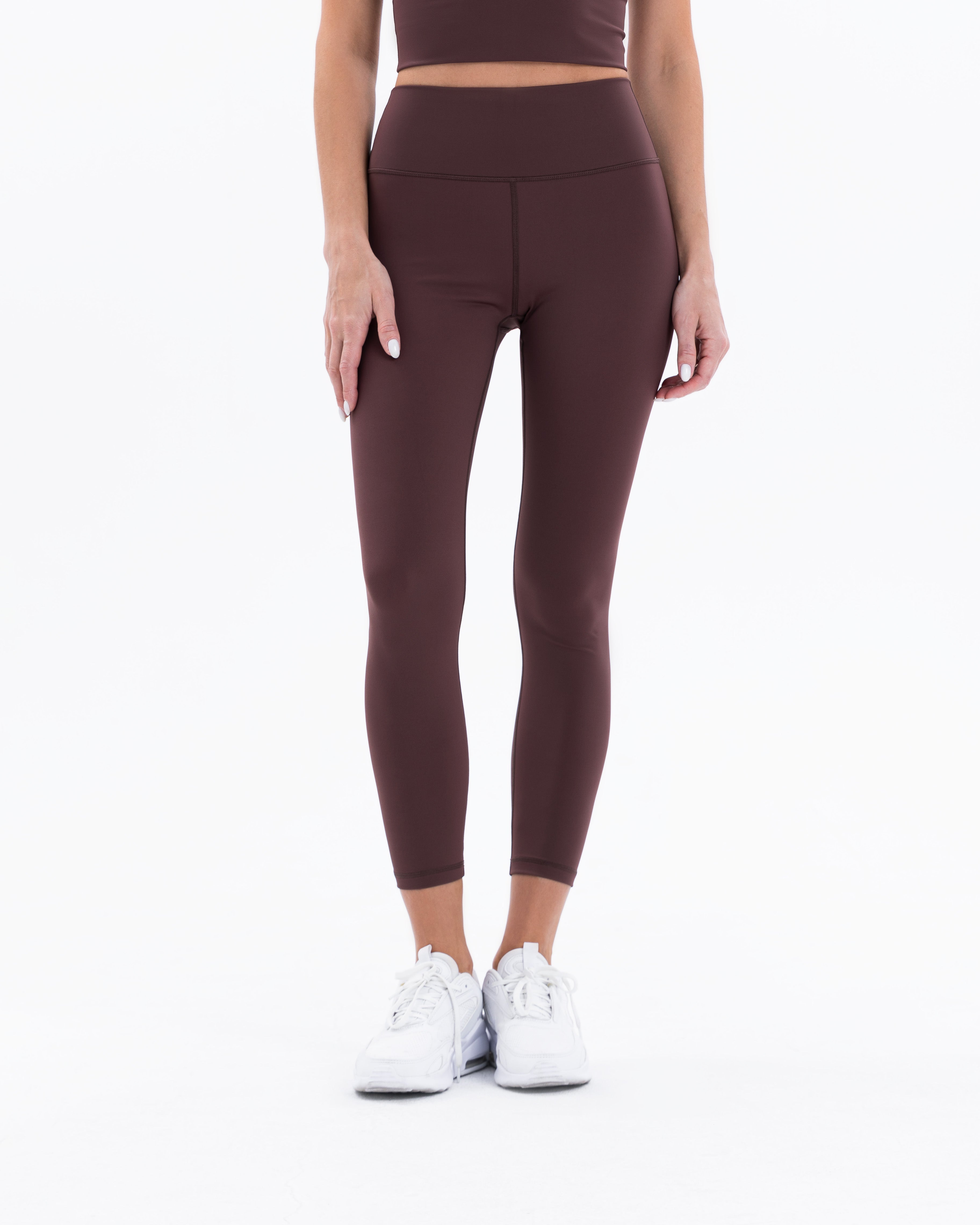 Essential High Rise Leggings, Cinnamon